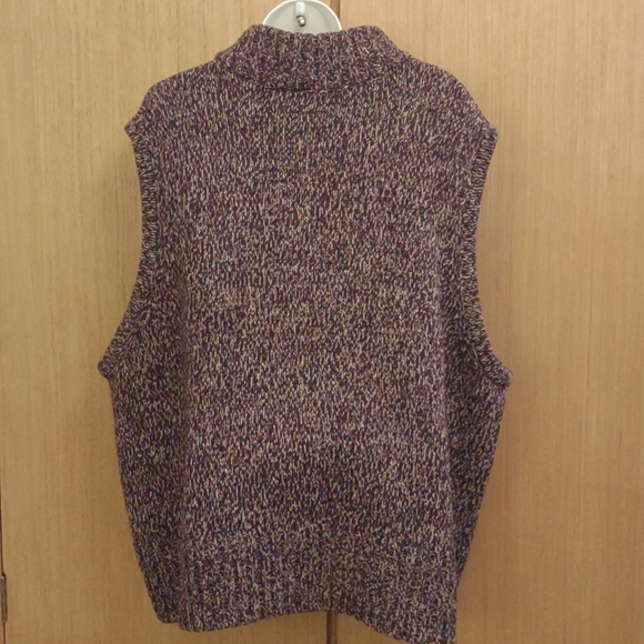 +SZ NWT Sleeveless Purple Knit Vest SZ 3X By Westbound Woman - Picture 2 of 9